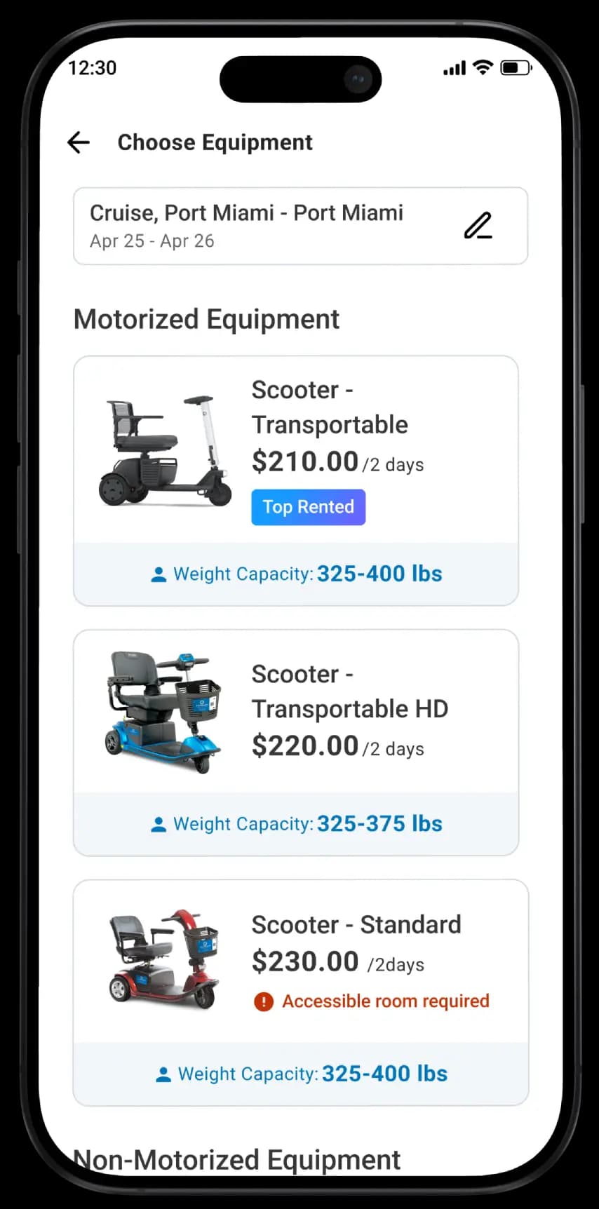 App preview Step 2